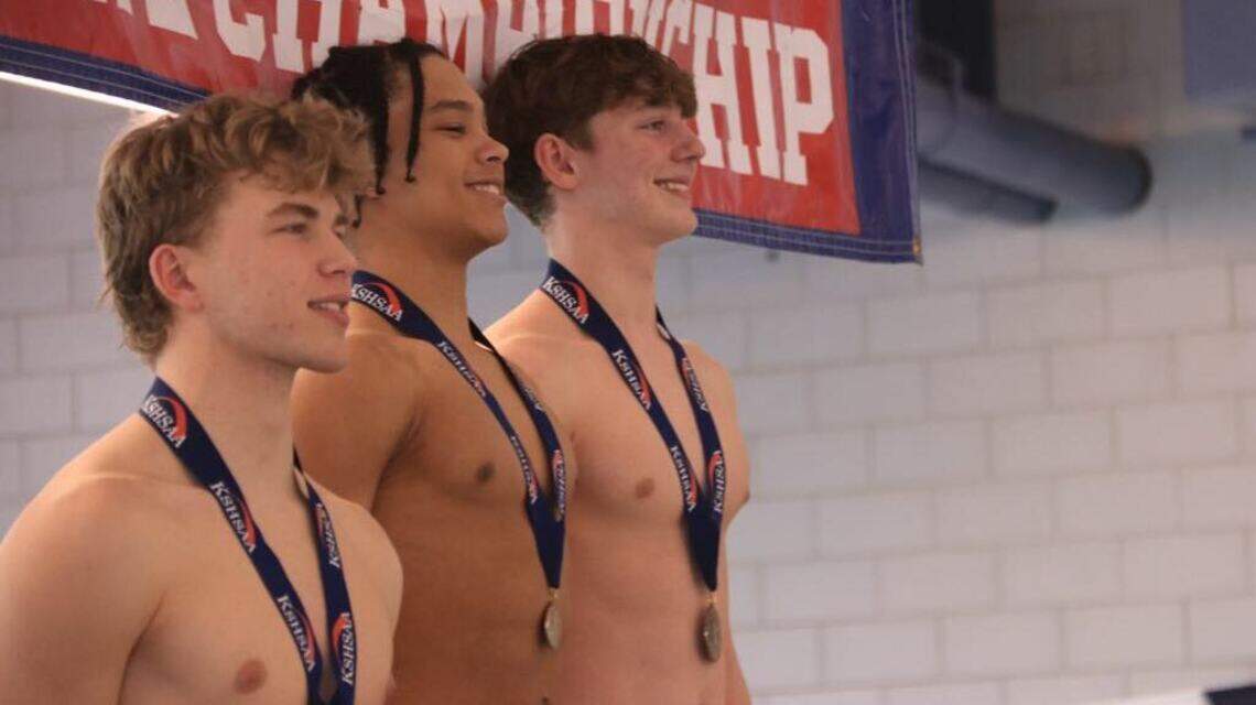 They each had a dream of winning state. In bizarre twist, Kansas swimmers share gold