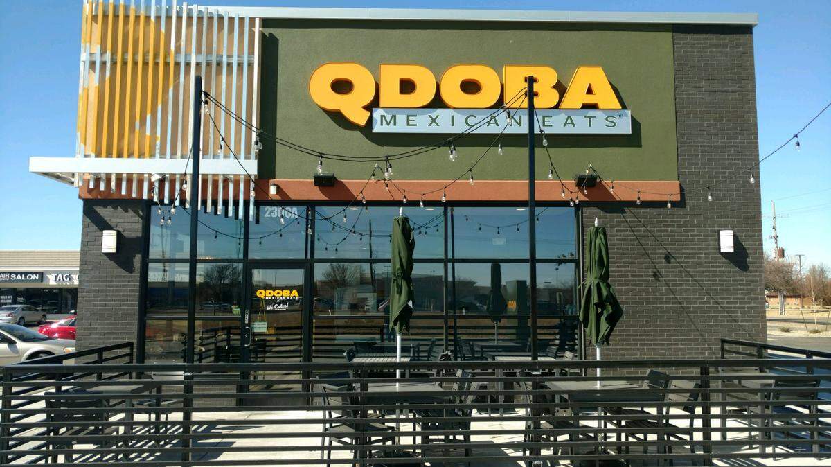 The new QDOBA Mexican Eats coming to Kellogg and West will look similar to this new prototype in Salina.