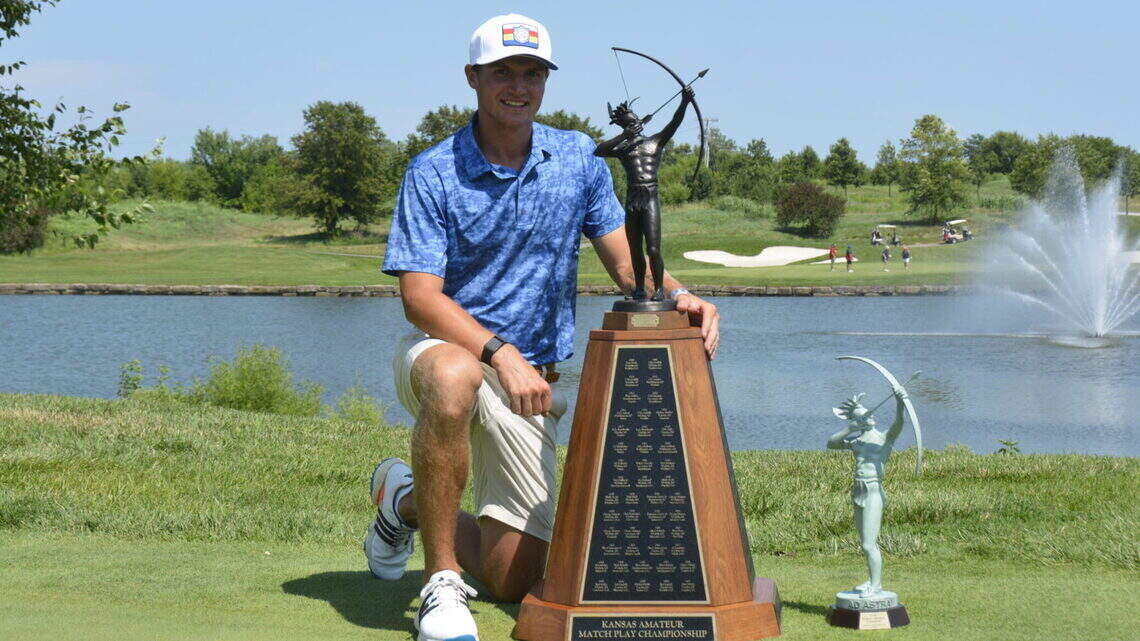 All-Shocker final sees Wichita’s Zach Sokolosky prevail with Kansas Amateur golf trophy