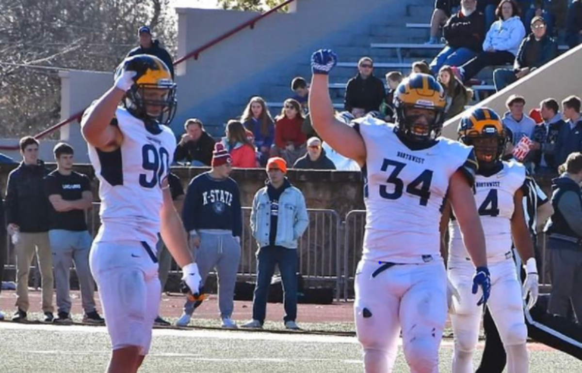 Wichita Northwest’s Zac Daher and Nathan Carter.