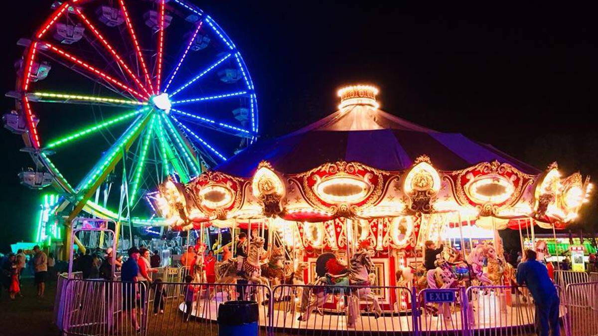 Carnival rides are a highlight of Greater Andover Days.