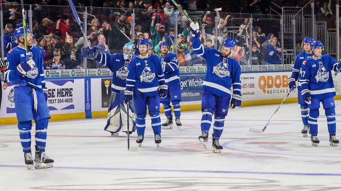 The Wichita Thunder return 13 players from last season’s roster and have high expectations for the 2024-25 season, which begins Friday at Intrust Bank Arena.