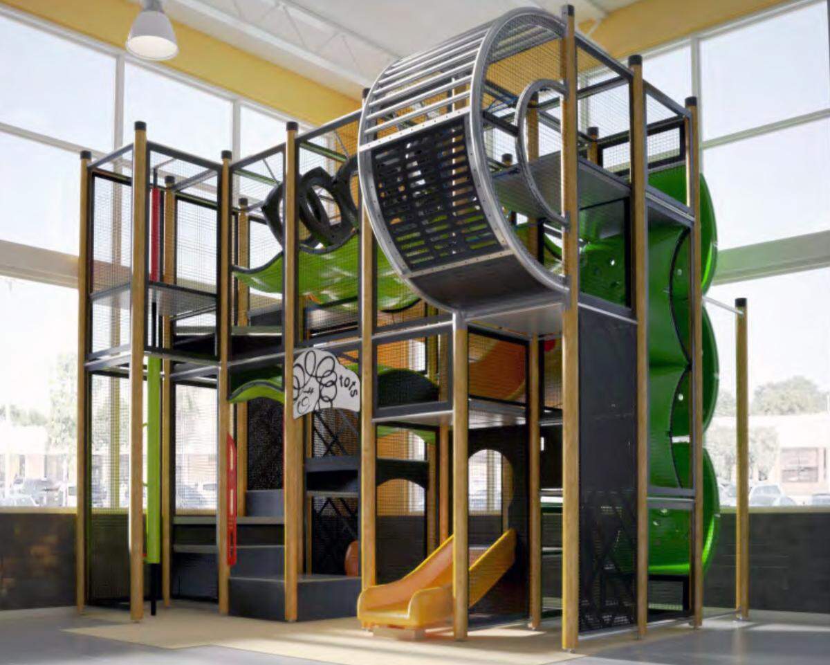 A modern PlayPlace will replace the old one at the McDonald’s at Douglas and Seneca.