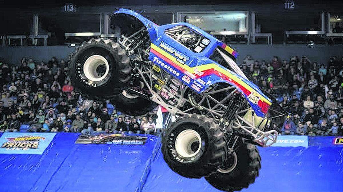 Bigfoot is a part of the Hot Wheels Monster Trucks Live Glow Party, which arrives at Intrust Bank Arena this weekend.