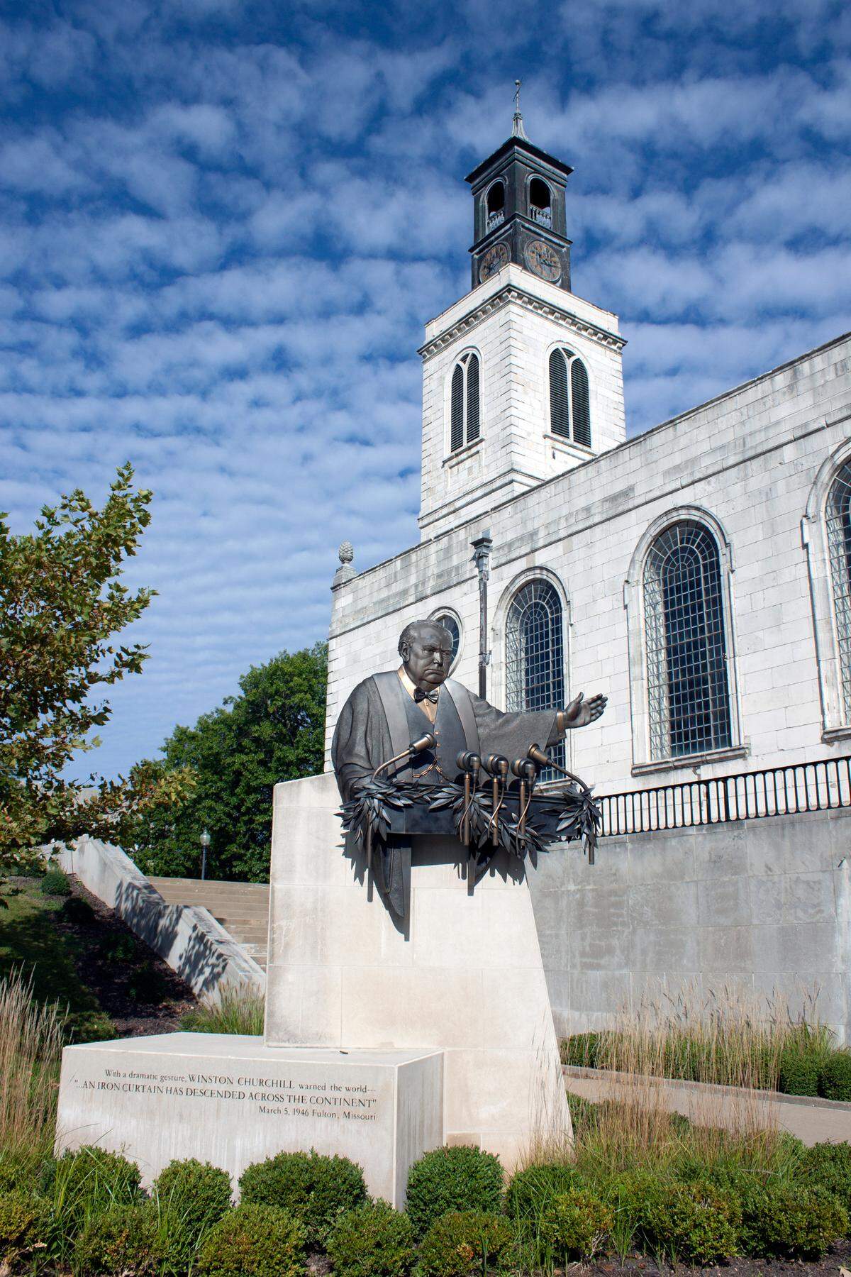 The National Churchill Museum in Missouri commemorates “The Sinews of Peace,” Winston Churchill’s address that became famous for its iron curtain metaphor and as the start of the Cold War.
