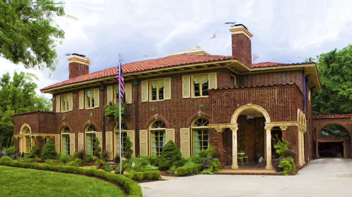 Frank Lloyd Wright's Allen House offers outdoor walking tours beyond its walls