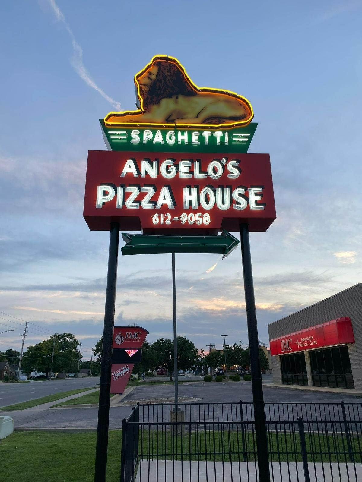 Angelo’s operates Tuesdays through Saturdays at 5900 E. Central.
