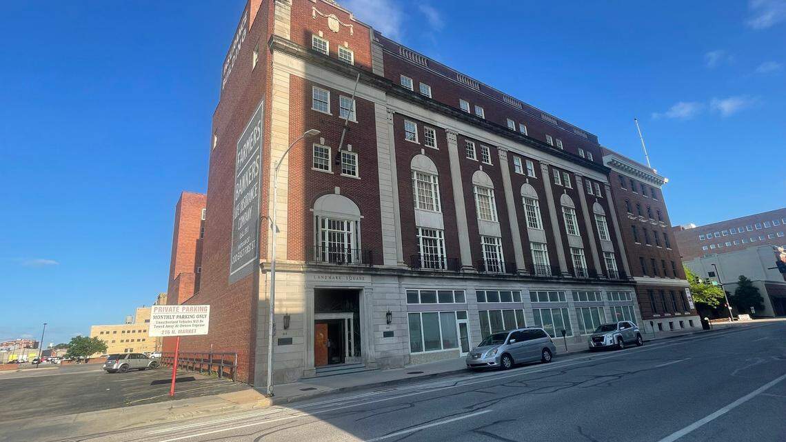 212 N Market, constructed in 1925, would be converted from an office building into apartments under a proposal that Denver developer Sam Edelson is seeking Low Income Housing Tax Credits and city incentives to support.