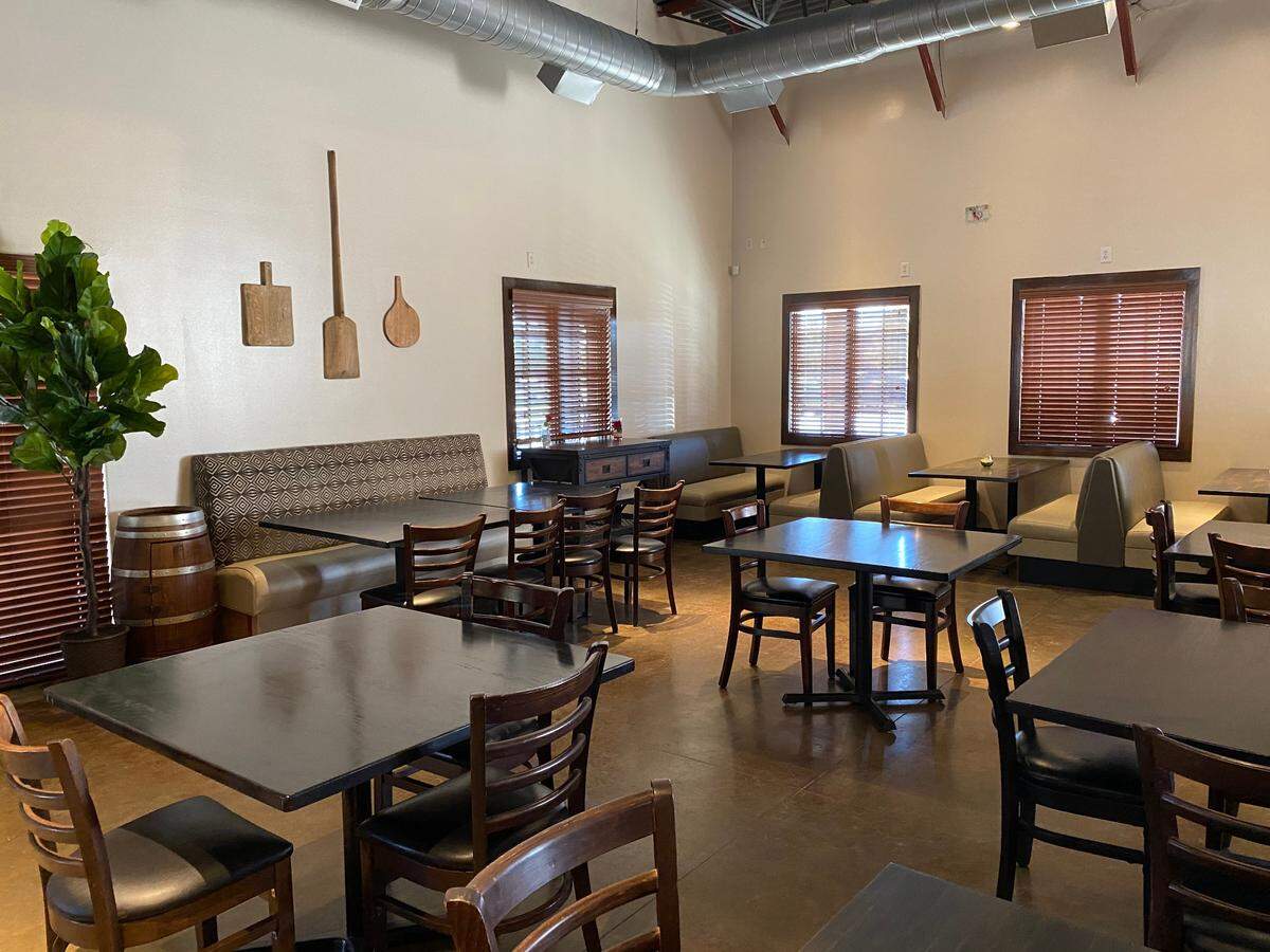 Gone are the pastel colors and kitschy decorative touches that celebrity chef Gordon Ramsay added to the dining room of the former Fetch Bistro in Wichita. Jeremy Wade is transforming the space into his new Italian restaurant called Napoli Italian Eatery.