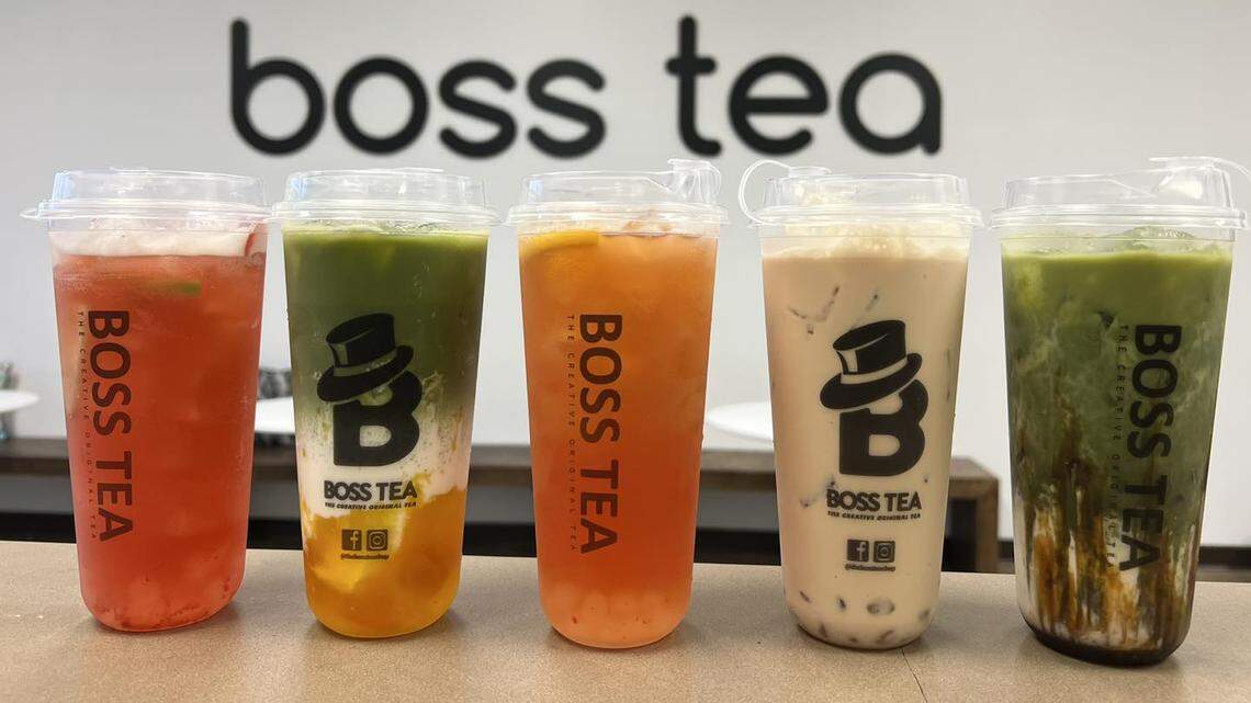 Wichita’s newest boba tea shop is Boss Tea and Maple and Ridge.