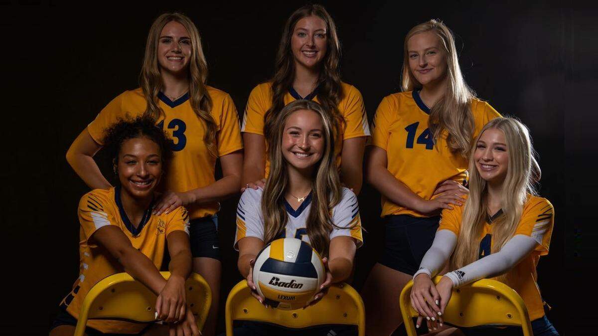 A group of seniors that includes Brailee Bogle, Grace Dickerson, Alexandra Workman, Daetyn Bogle and Payton Benoit have the Northwest volleyball team back as the top Class 6A team in Wichita this season.
