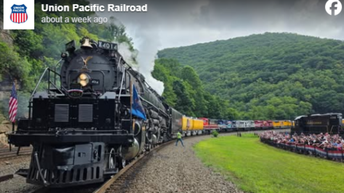 World’s largest operating steam locomotive travels through Kansas. How to see it