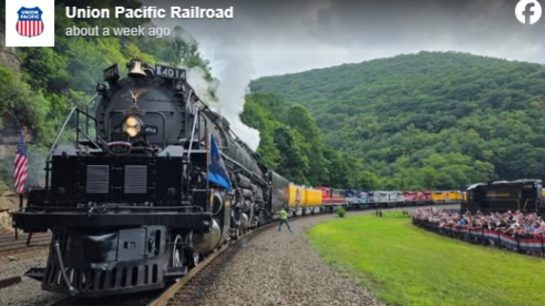 World’s largest operating steam locomotive travels through Kansas. How to see it