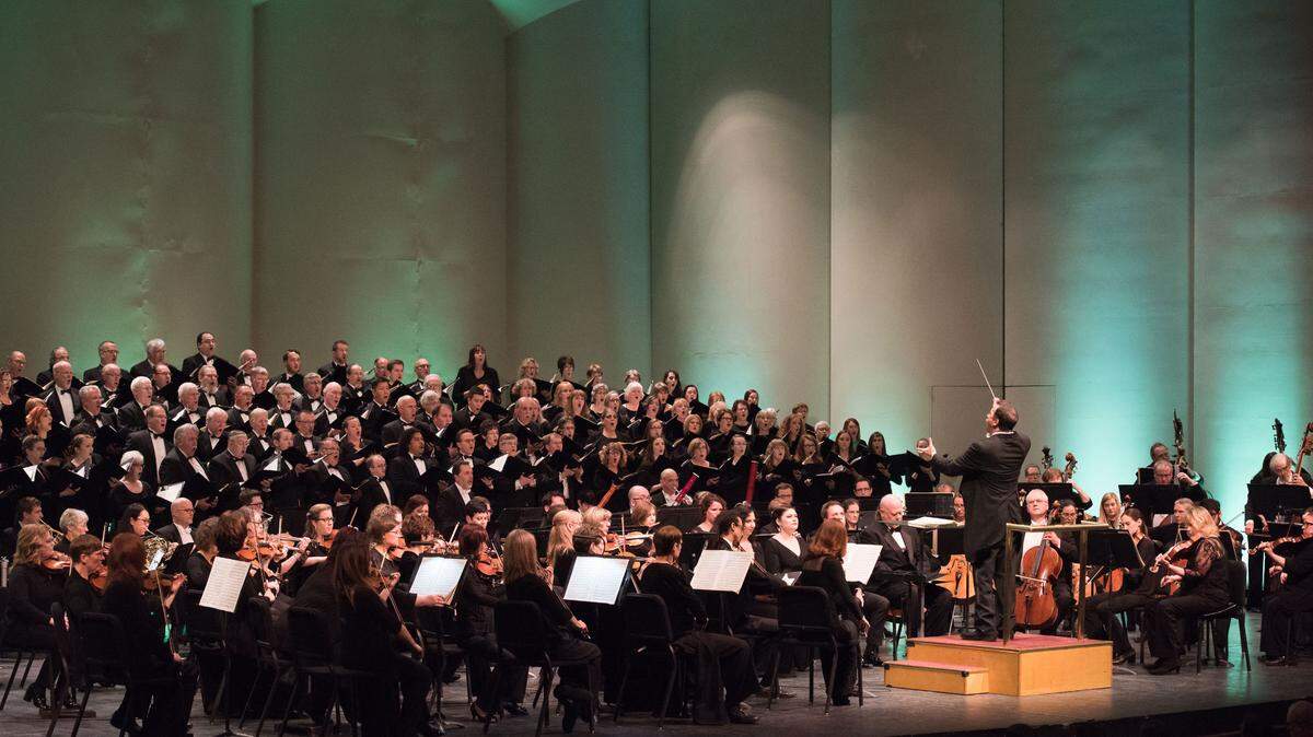 The Wichita Symphony Orchestra Chorus will be featured on Schubert’s “Mass in G” at the WSO’s performance Saturday.