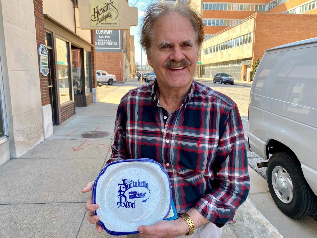 Greg Kite added a few Portobello Road plates to his collection of restaurant artifacts.