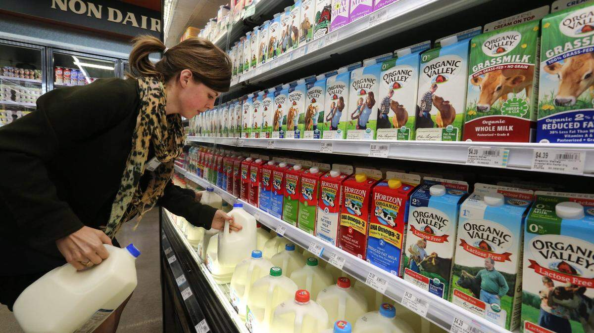 Milk in Kansas is safe to drink after federal health officials detected cases of bird flu Monday at two dairy dairy farms.