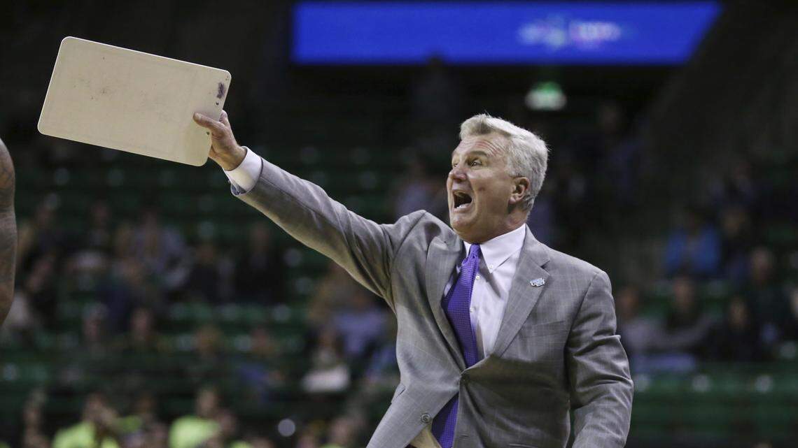 Kansas State head coach Bruce Weber
