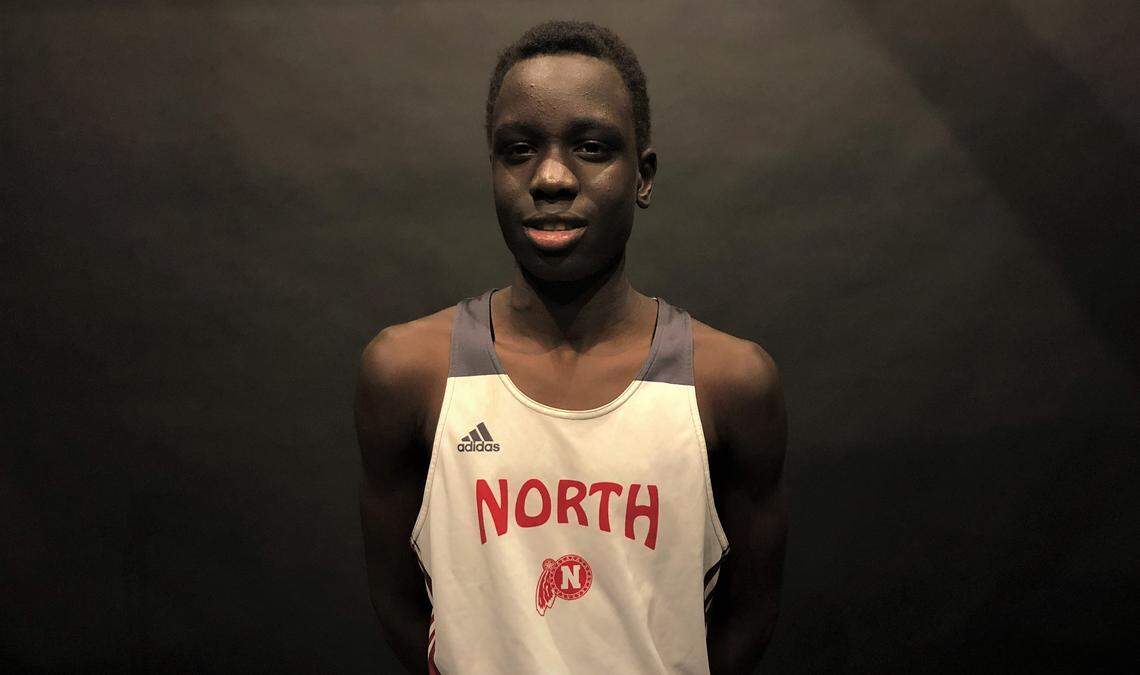 2018 Wichita Eagle All-Metro Boys Cross Country Selection, Wichita North’s Michael Ayali.