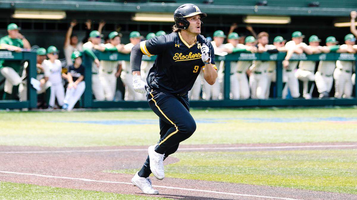 Wichita State junior outfielder Chuck Ingram finished with 10 hits in the weekend series against Tulane, which the Shockers won to move up to third in the AAC standings.