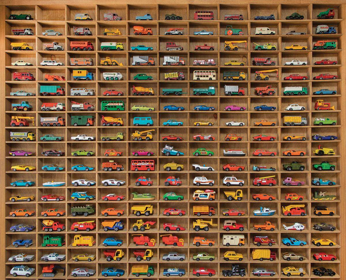 Marc Bosworth’s collection of Hot Wheel cars is one of 50 Wichita collections featured in the new “Crave Covet Collect” book.