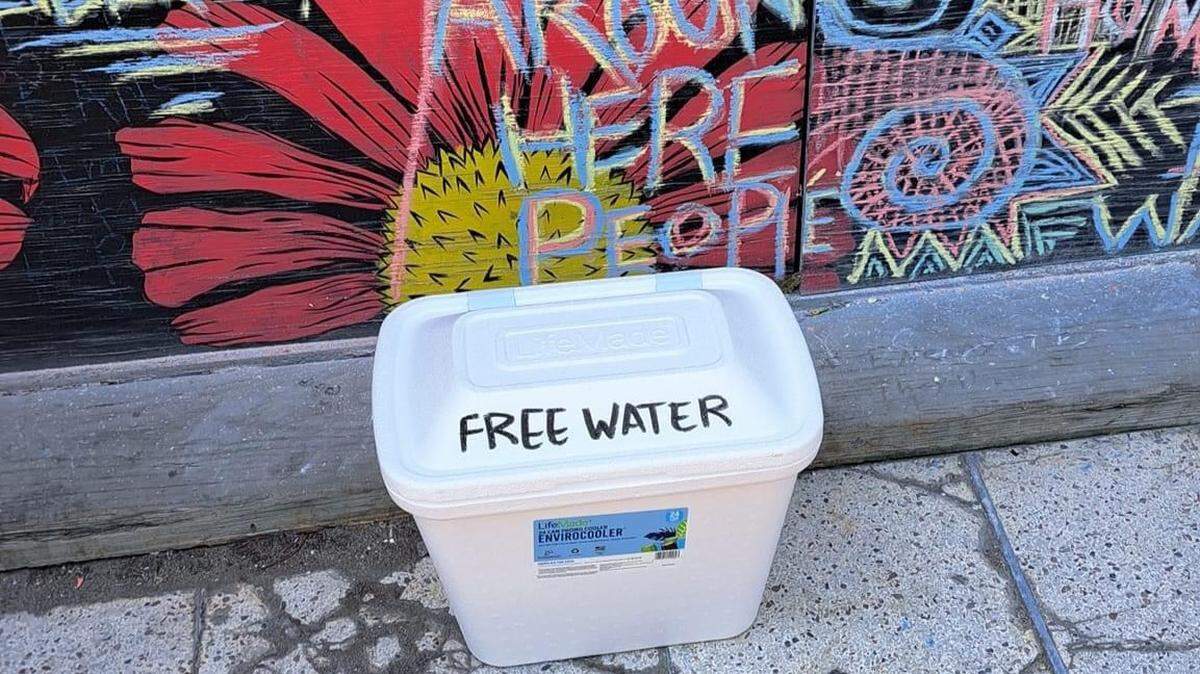 This year’s heat waves sparked a local community member to reunite a Facebook group that began last summer, dedicated to distributing coolers containing water bottles around Wichita.