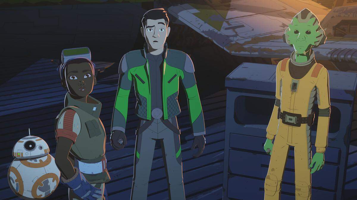 “Star Wars Resistance,” a new animated series that takes place prior to the events of “The Force Awakens,” premieres with a one-hour episode Oct. 7 on the Disney Channel.
