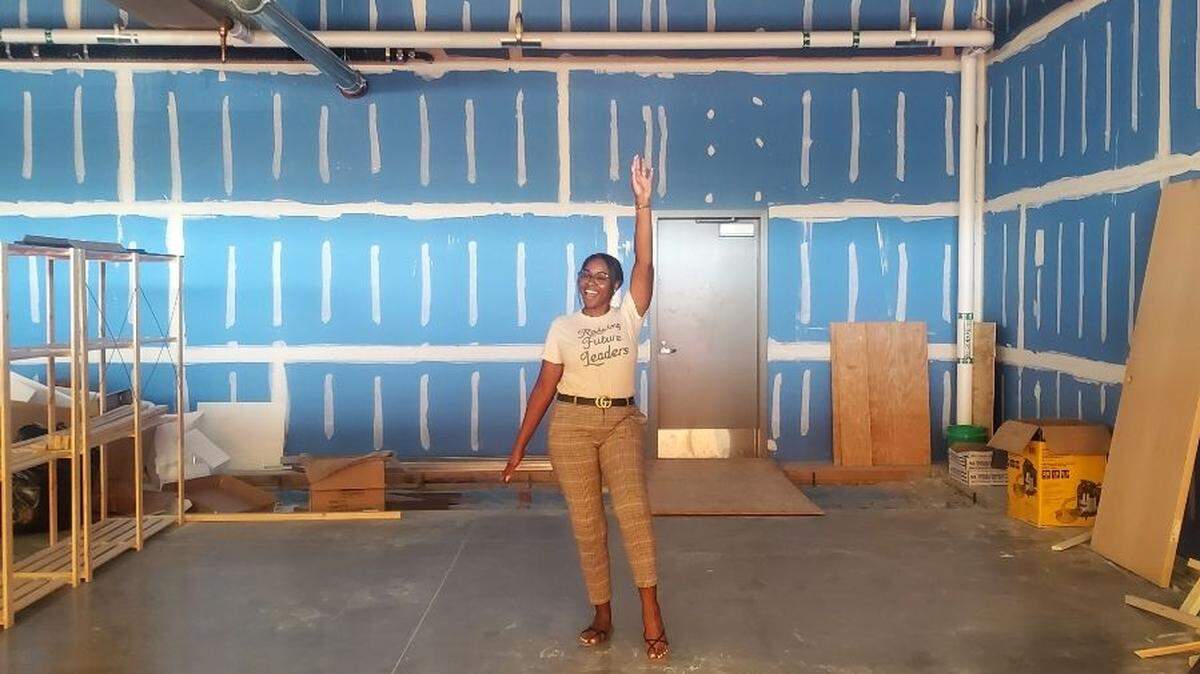 Phylicia Thompson is taking her 2 Beatz Boutique into its first storefront at a new incubator space at Fidelity Bank’s Rise Car Park.