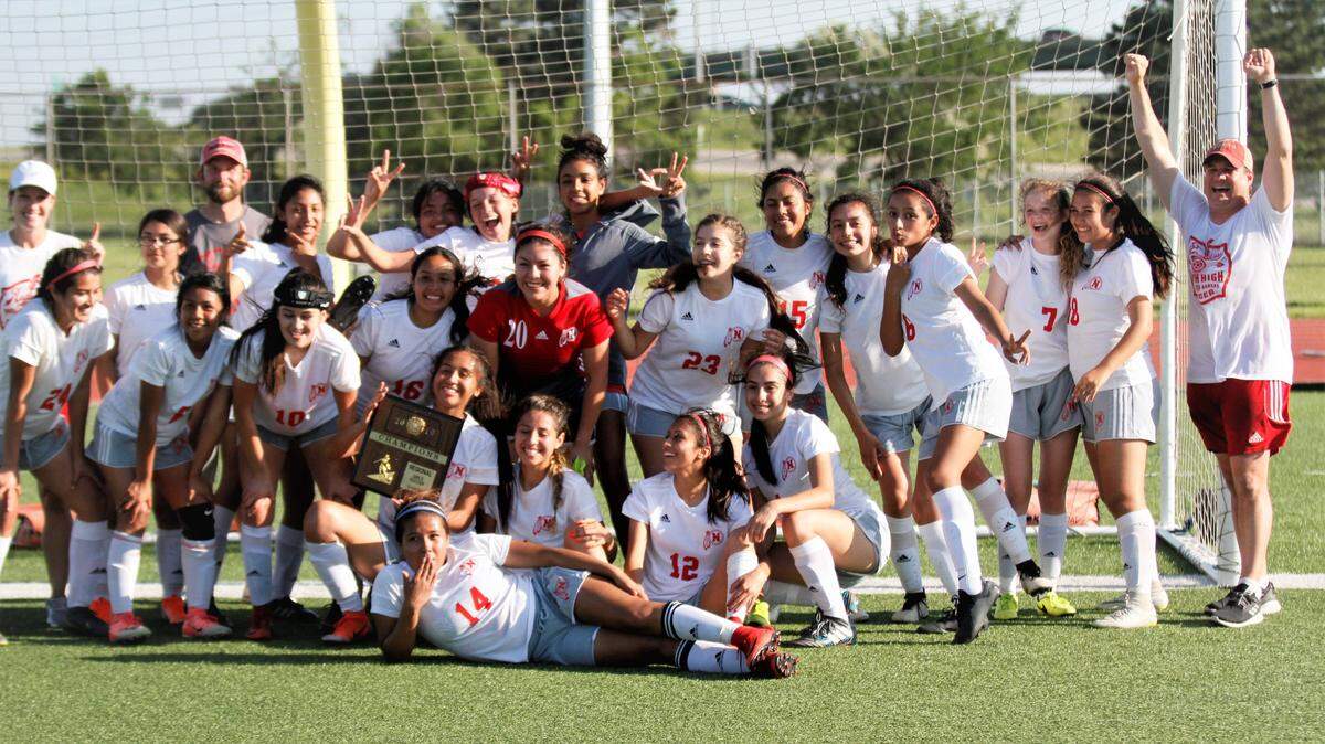 Wichita North girls soccer team