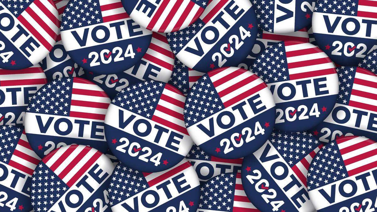 Photo of buttons that say "vote."