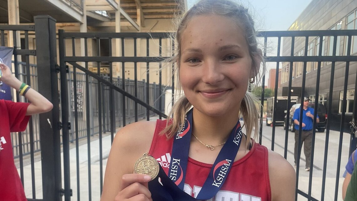 Kansas high school girls state track results: Wichita North senior wins high jump gold
