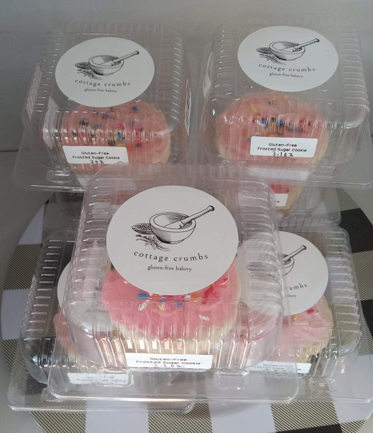 Cottage Crumbs is a new gluten-free cafe near Central and Tyler that serves a rotating variety of pastries.