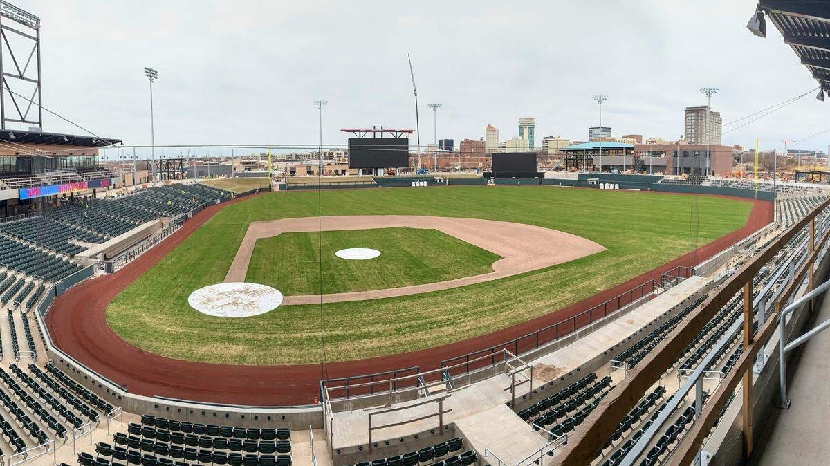 Riverfront Stadium, home of the Wichita Wind Surge (File photo)