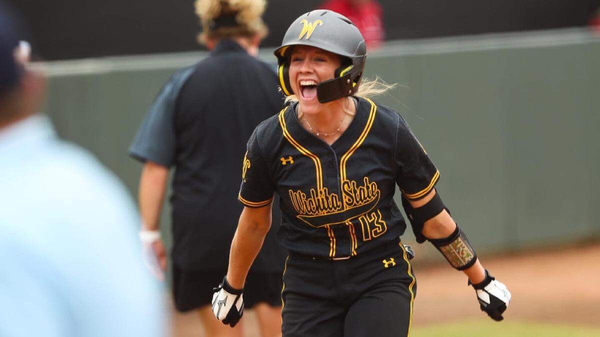 Wichita State senior Ryleigh Buck hit two home runs against No. 1 Oklahoma, then helped the Shockers win an elimination game against Texas A&M to advance to the regional championship.