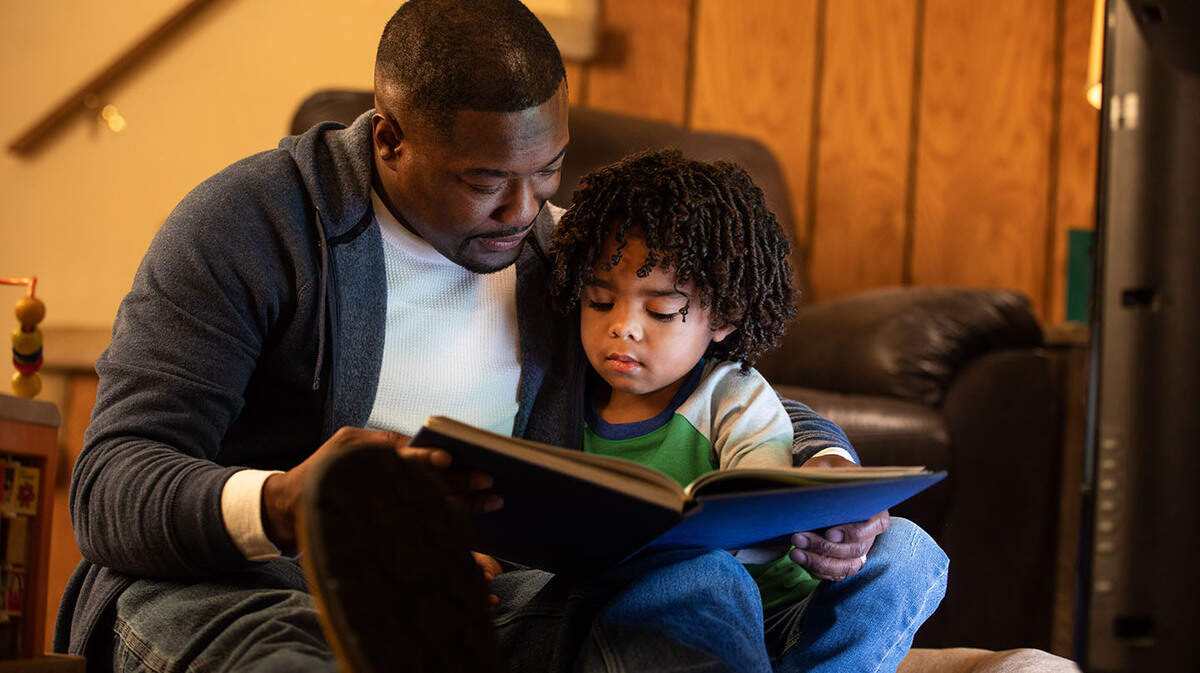 Another benefit to reading aloud to children is that it provides a safe structure for children and adults to talk about the stresses that children are experiencing during this pandemic.