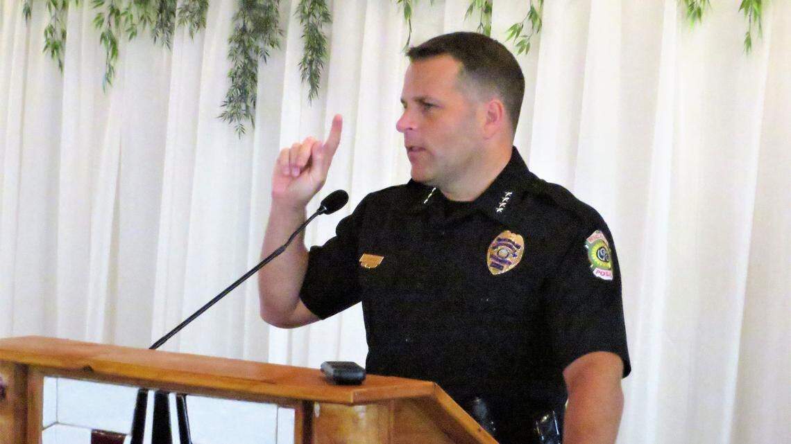 Former Wichita Police Chief Gordon Ramsay, now the sheriff-elect in Duluth, Minnesota, has joined his former executive staff in the precursor of a lawsuit against Wichita.