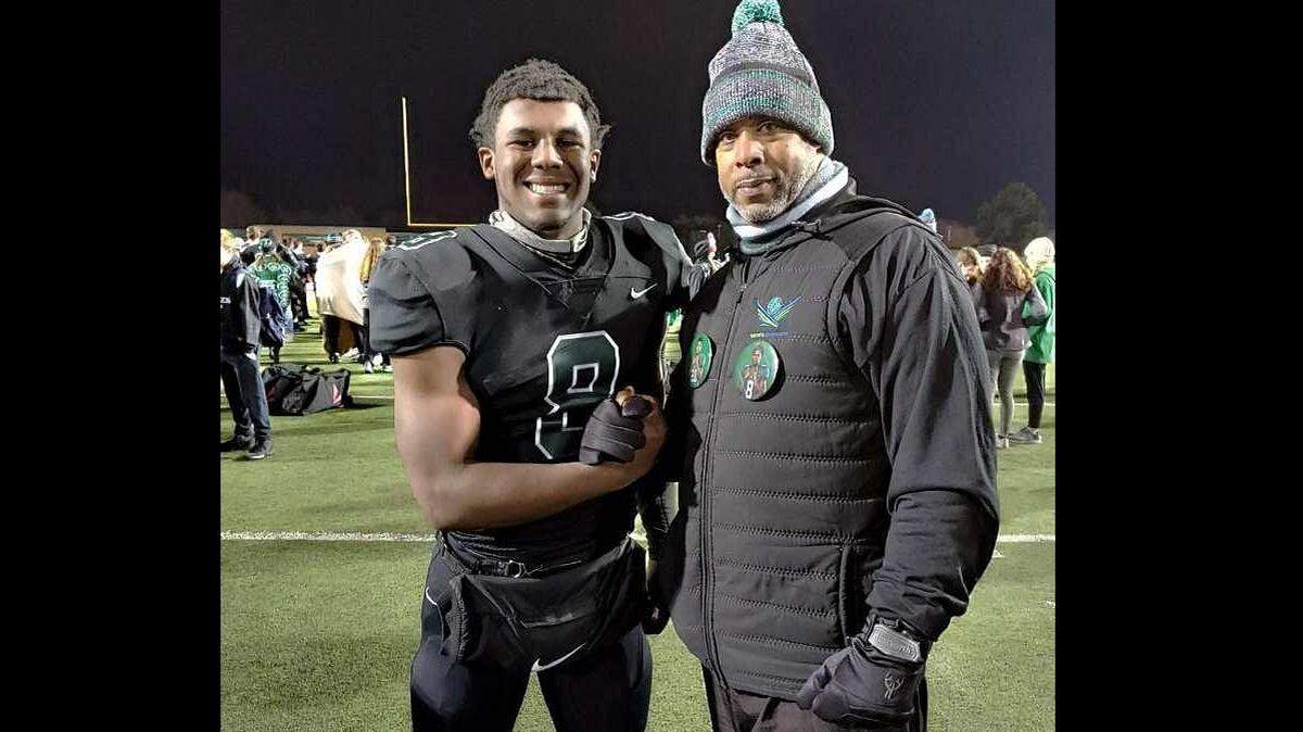 Derby senior quarterback Lem Wash has helped lead the Panthers back to the Class 6A championship game on Saturday, thanks to his film-room studies with his father, Marcel.