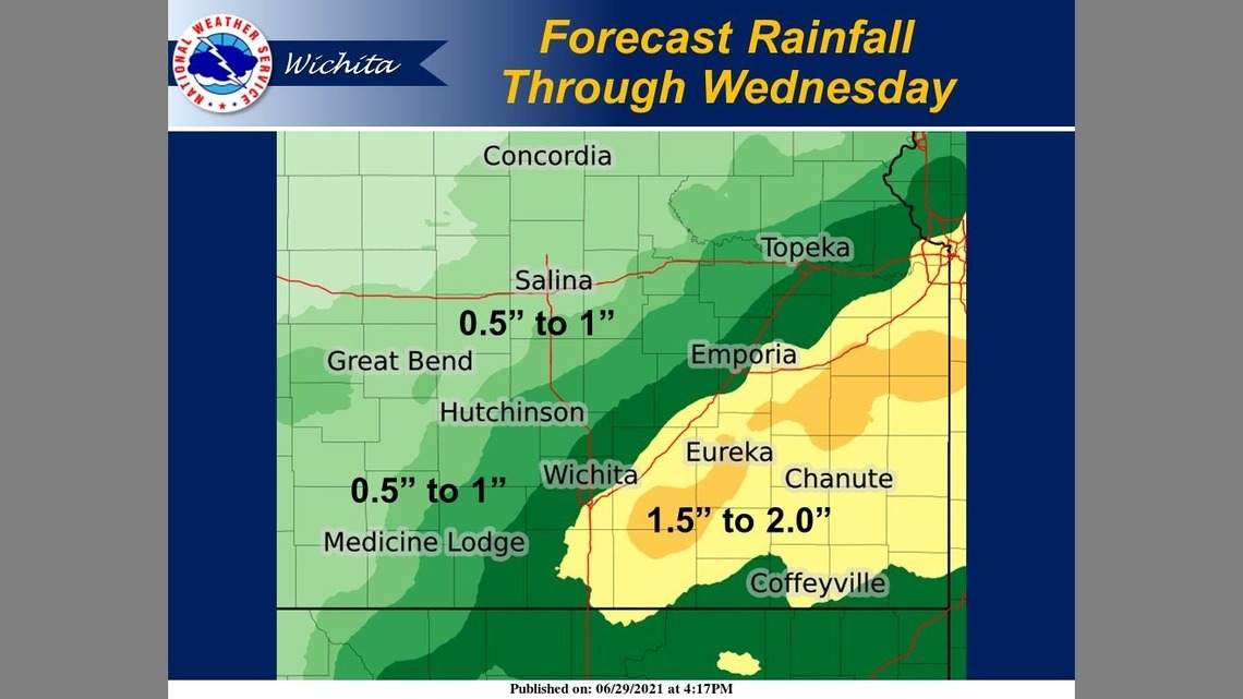 Kansas weather: Flood watch issued by NWS includes Wichita | Wichita Eagle