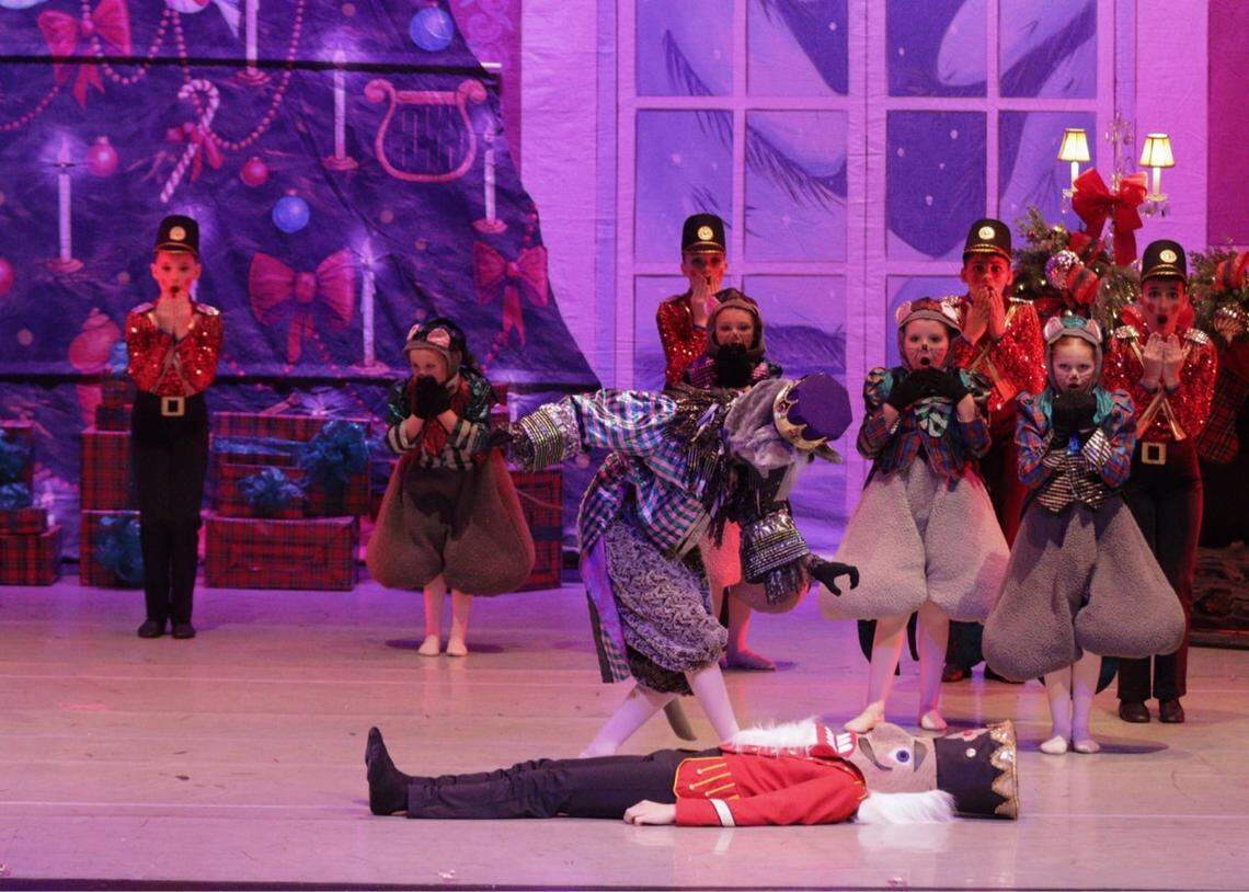 A scene from “Short & Suite Nutcracker,” which will be presented Dec. 6-8.