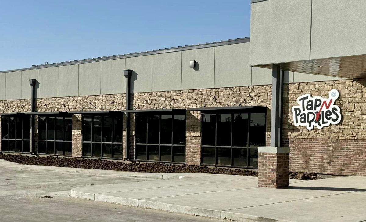 Tap N Paddles, a new 40,000-square-foot pickleball facility with indoor courts, a restaurant and bar, and a pro shop, quietly opened last week at K-96 and Oliver.