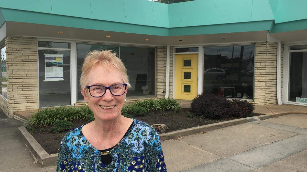 Sharon Engle is opening 2nd St Gallery & Studio at Second and Hydraulic in October. She says she likes that there are a lot of interesting businesses in the area.
