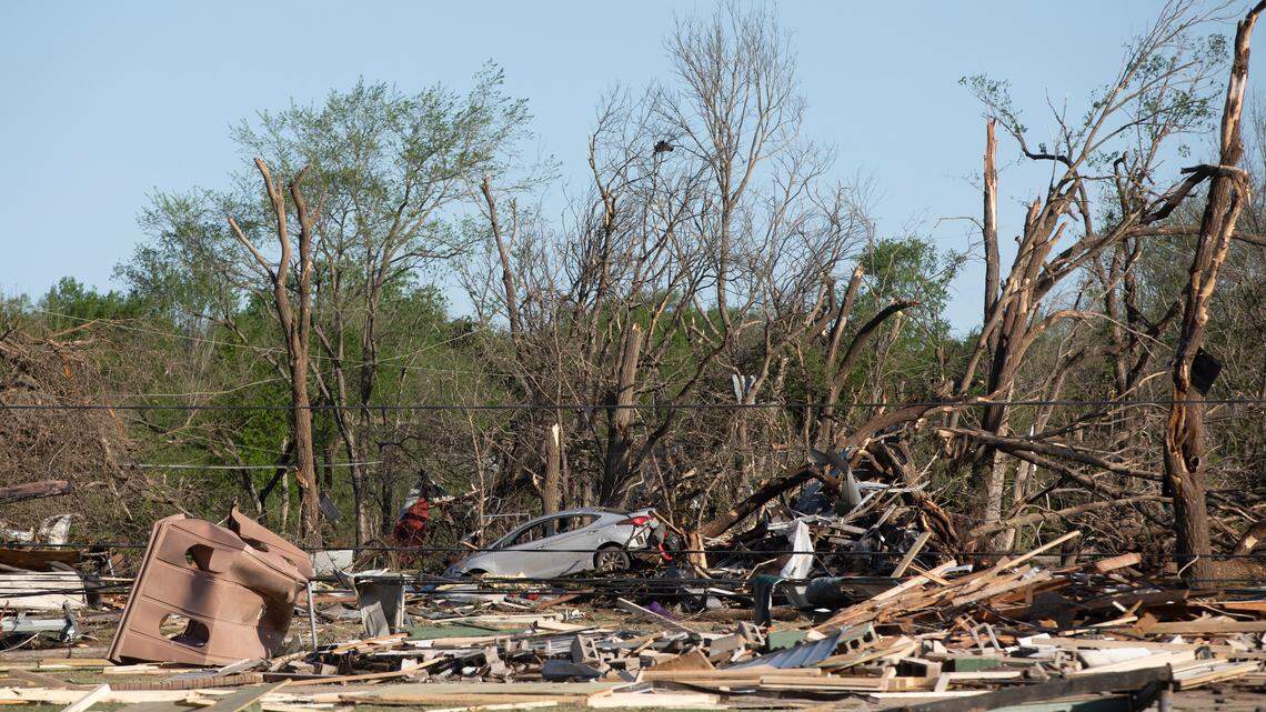 Weather Service assessing storm damage, intensity of Andover tornado