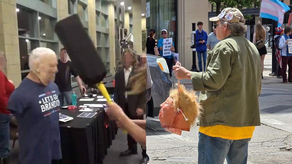 Republicans are shocked(!) over fake ‘severed head’ at Wichita anti-Trump protest | Opinion