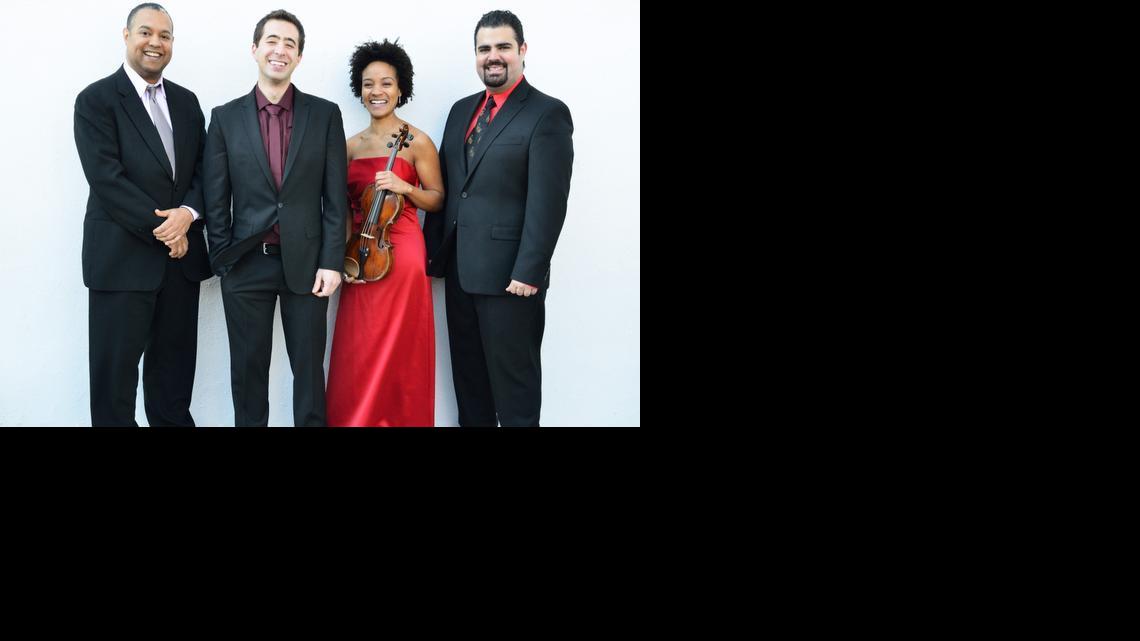 The Harlem Quartet adds 20th-century composers and non-classical music at its concerts.

