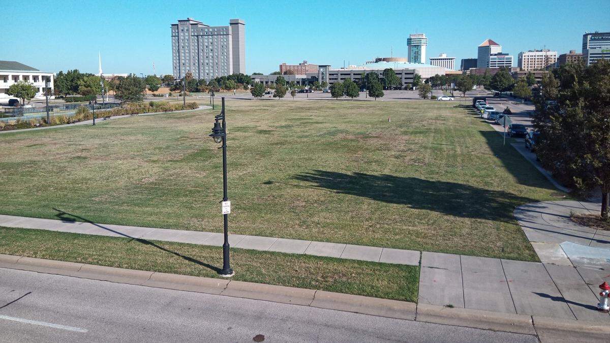 There’s plenty of room for a grocery store in the WaterWalk development.