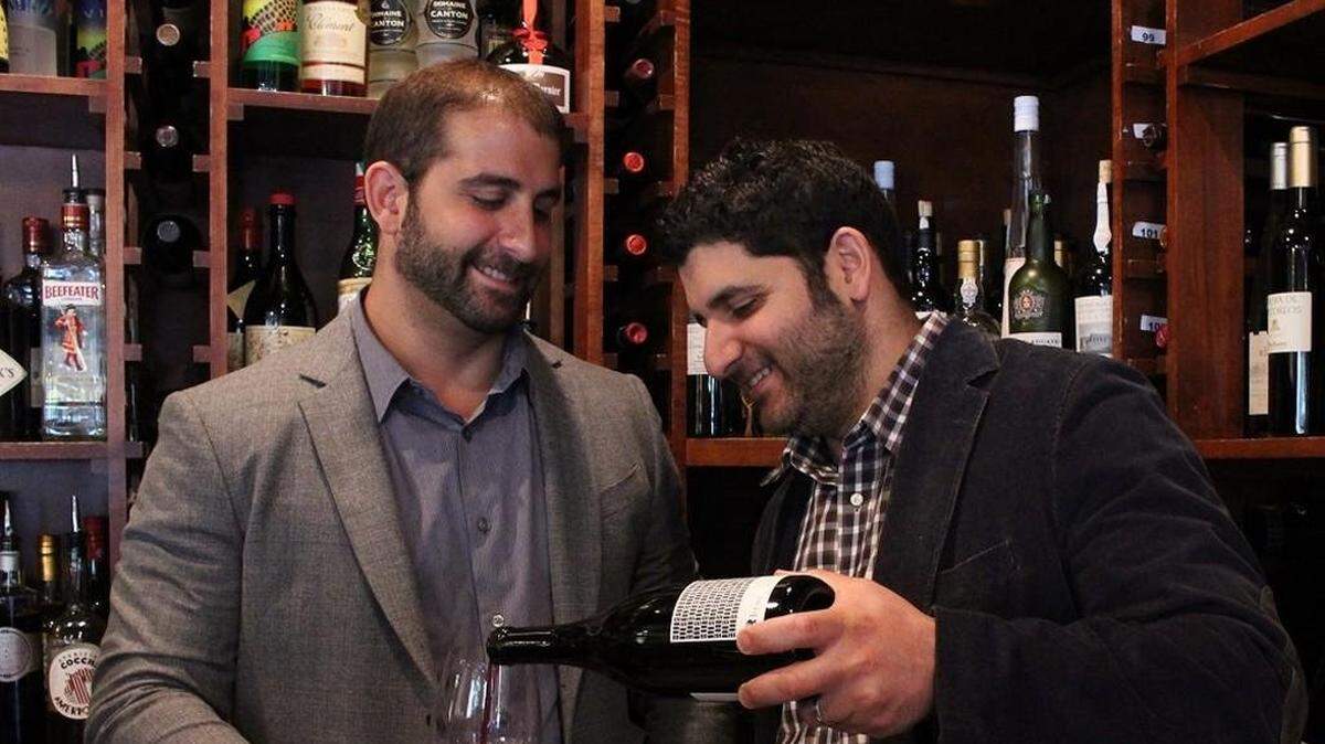 Brent, left, and Brad Steven own the Wine Dive. The restaurant once again earned a two-glass Award of Excellence from the Wine Spectator.