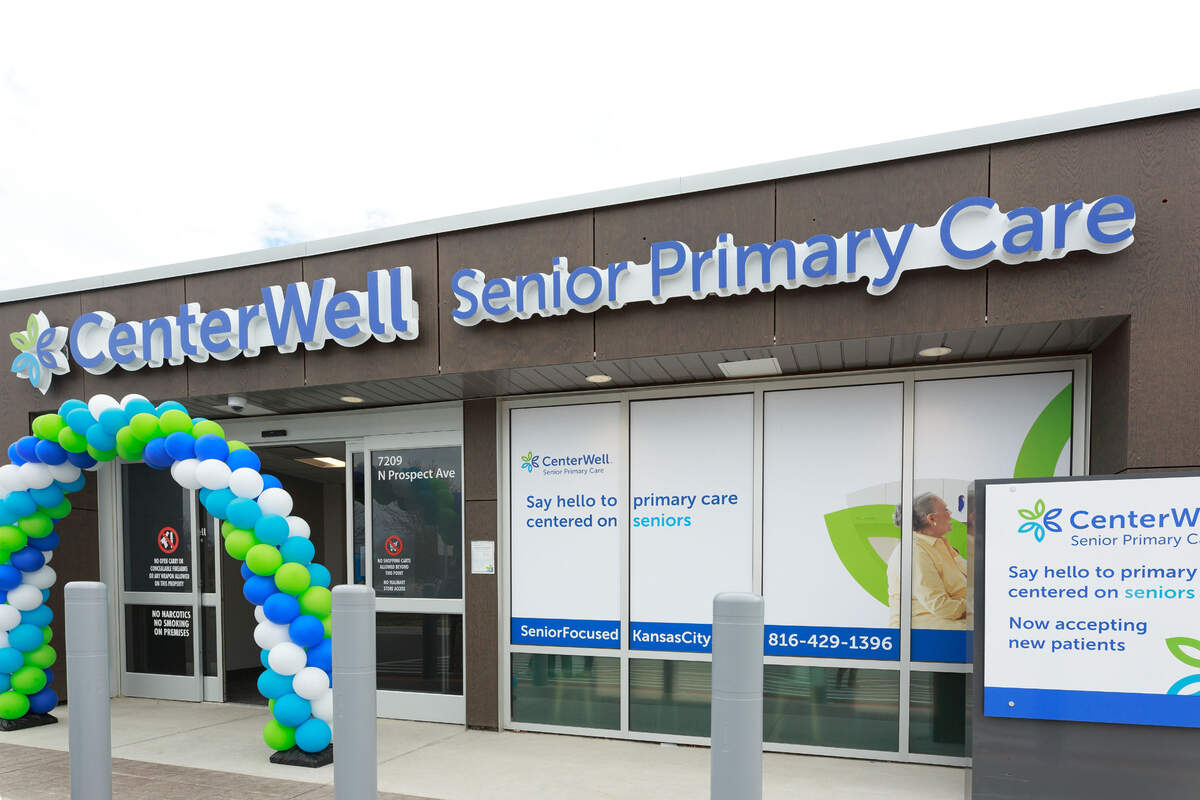 Several CenterWell Senior Primary Care clinics similar to this one will be opening in Wichita over the next three to five years.