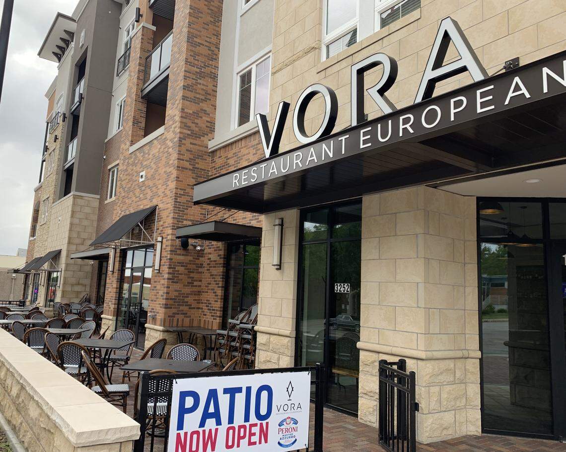 Wichita has a fresh batch of patios to enjoy this year, including this one at the new Vora Restaurant European.