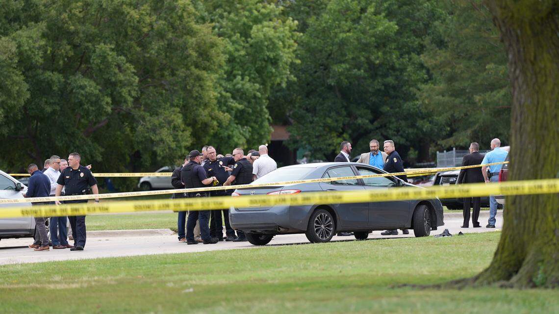 A shooting near Cessna Elementary School in Wichita led the school being put on lockdown Monday, Sept. 23, 2024.