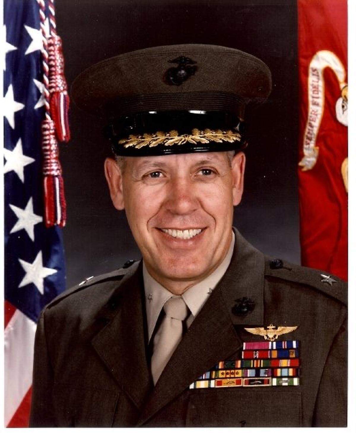 Brigadier General William Arthur “Art” Bloomer’s military headshot.