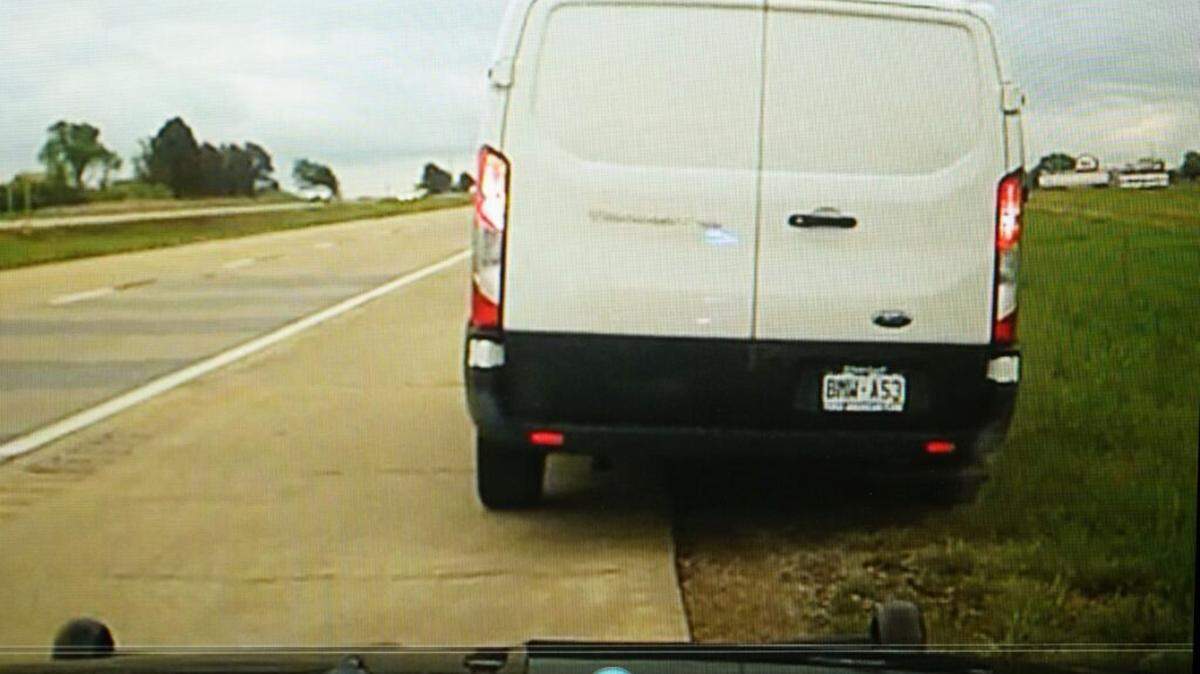 Dashboard camera video shows a May 17, 2021, traffic stop by a Dickinson County sheriff’s deputy of an armored vehicle. The recording includes a conversation with a DEA agent about how to justify taking cash from the vehicle when it returned a day later.